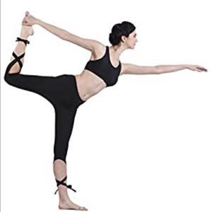 LEGGINGS WITH WRAP TIE